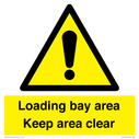 loading-bay-area-keep-area-clear-sign~